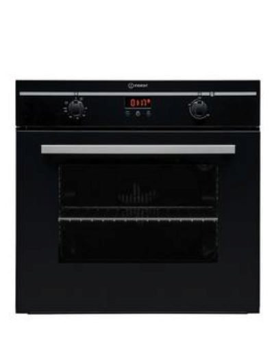 Indesit Fim33Kabk Built-In Single Electric Oven - Black